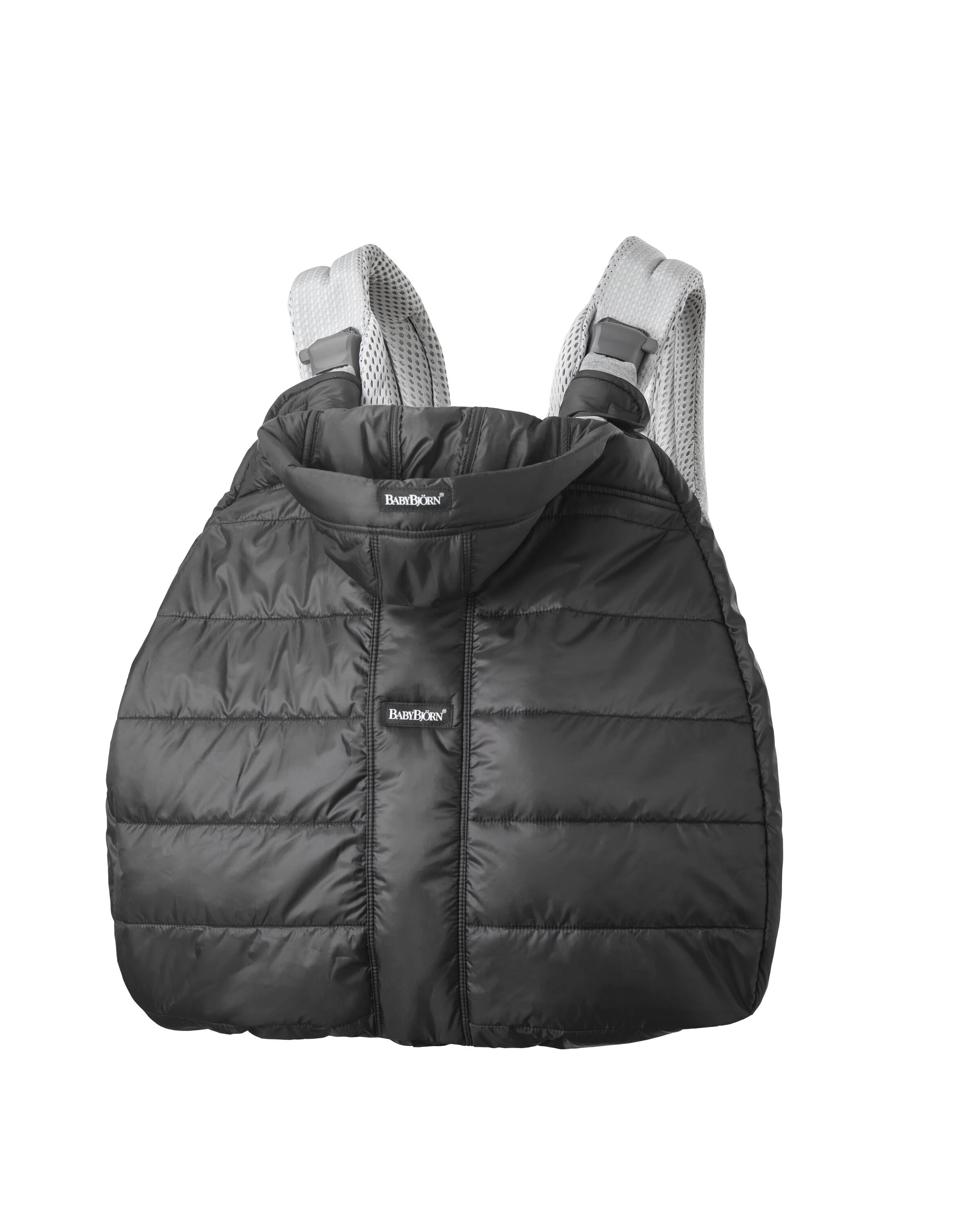 BabyBjorn Baby Carrier Winter Cover - Black - Image 2