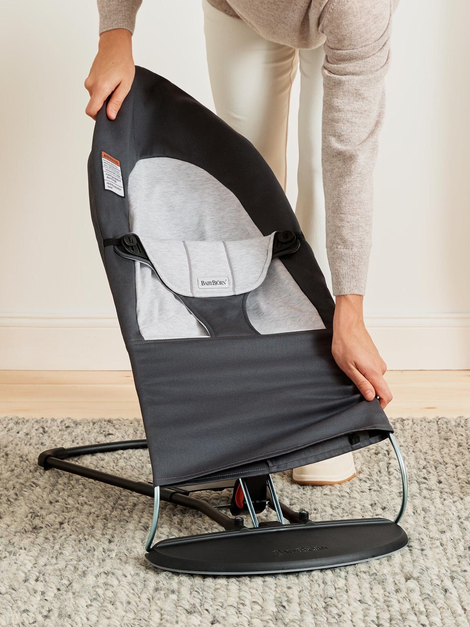 BabyBjörn Extra Fabric Seat for Bouncer Balance Soft - Image 3