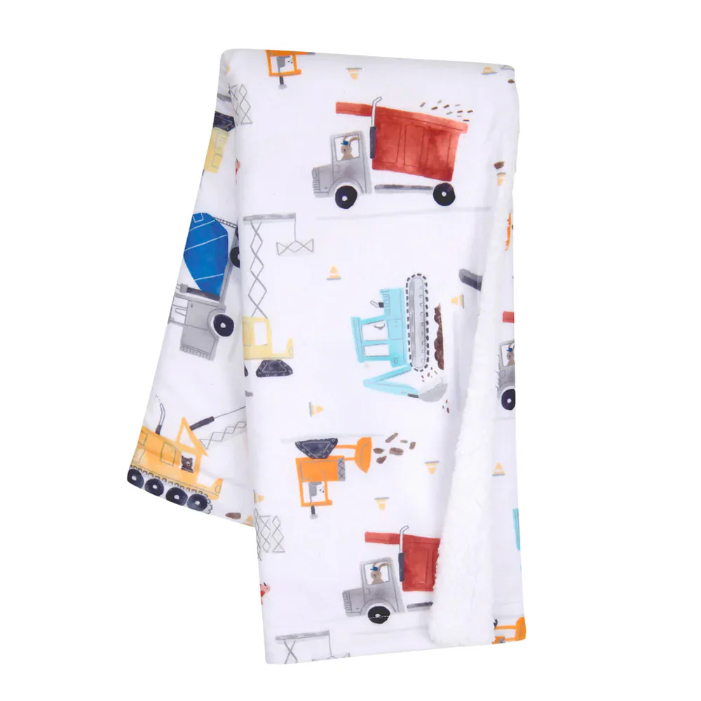 Bedtime Originals Construction Zone Blanket - Image 4
