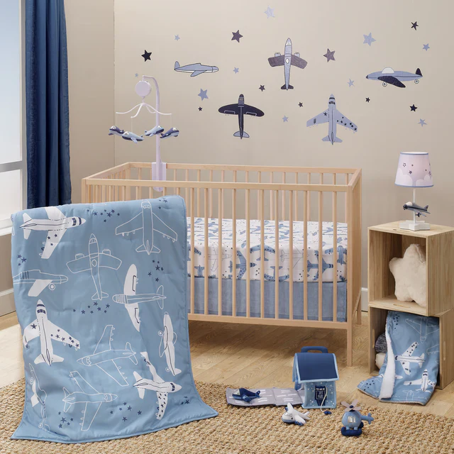 Bedtime Originals Interactive Airplane/Airport Plush Play Set with Stuffed Toys - Image 7