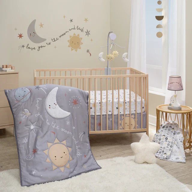 Bedtime Originals Little Star Celestial Moon & Stars Wall Decal/Stickers - Image 4