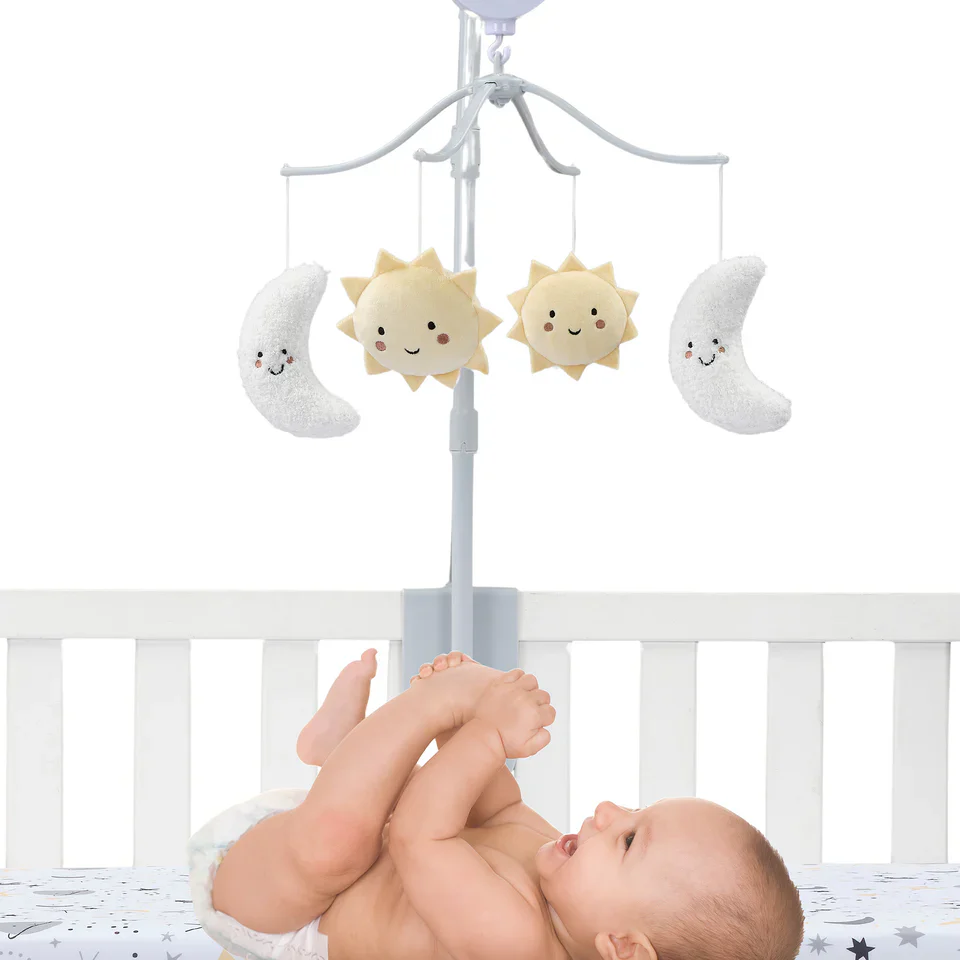 Bedtime Originals Little Star Celestial Musical Baby Crib Mobile Soother Toy - Image 6