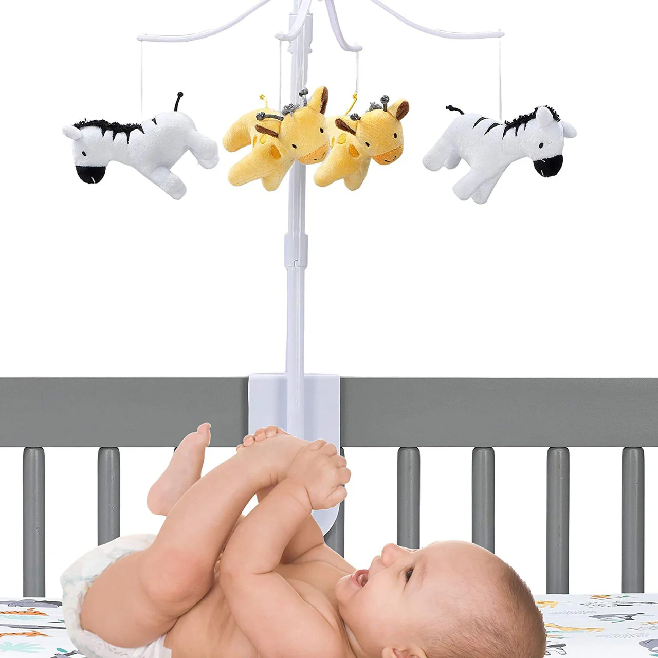 Bedtime Originals Mighty Jungle Musical Mobile - Plays 20 minutes - Image 5