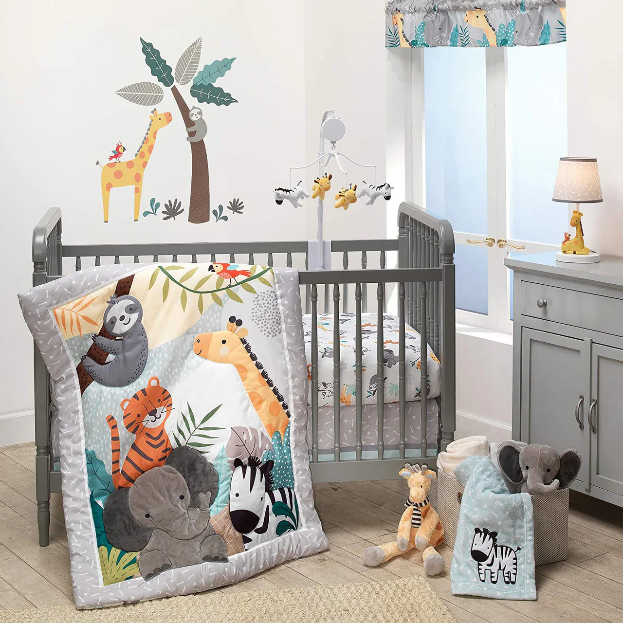 Bedtime Originals Mighty Jungle Musical Mobile - Plays 20 minutes - Image 7