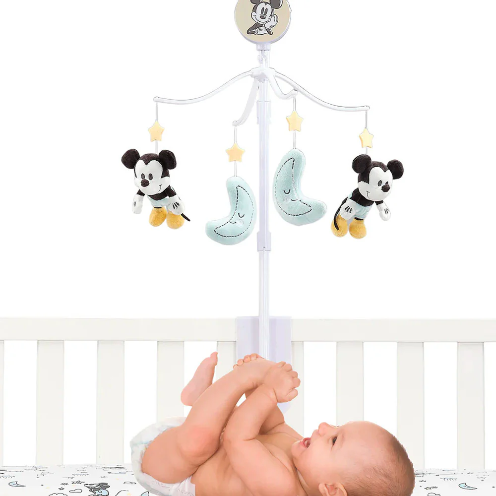 Bedtime Originals Moonlight Mickey Musical Mobile - Plays 20 minutes - Image 4