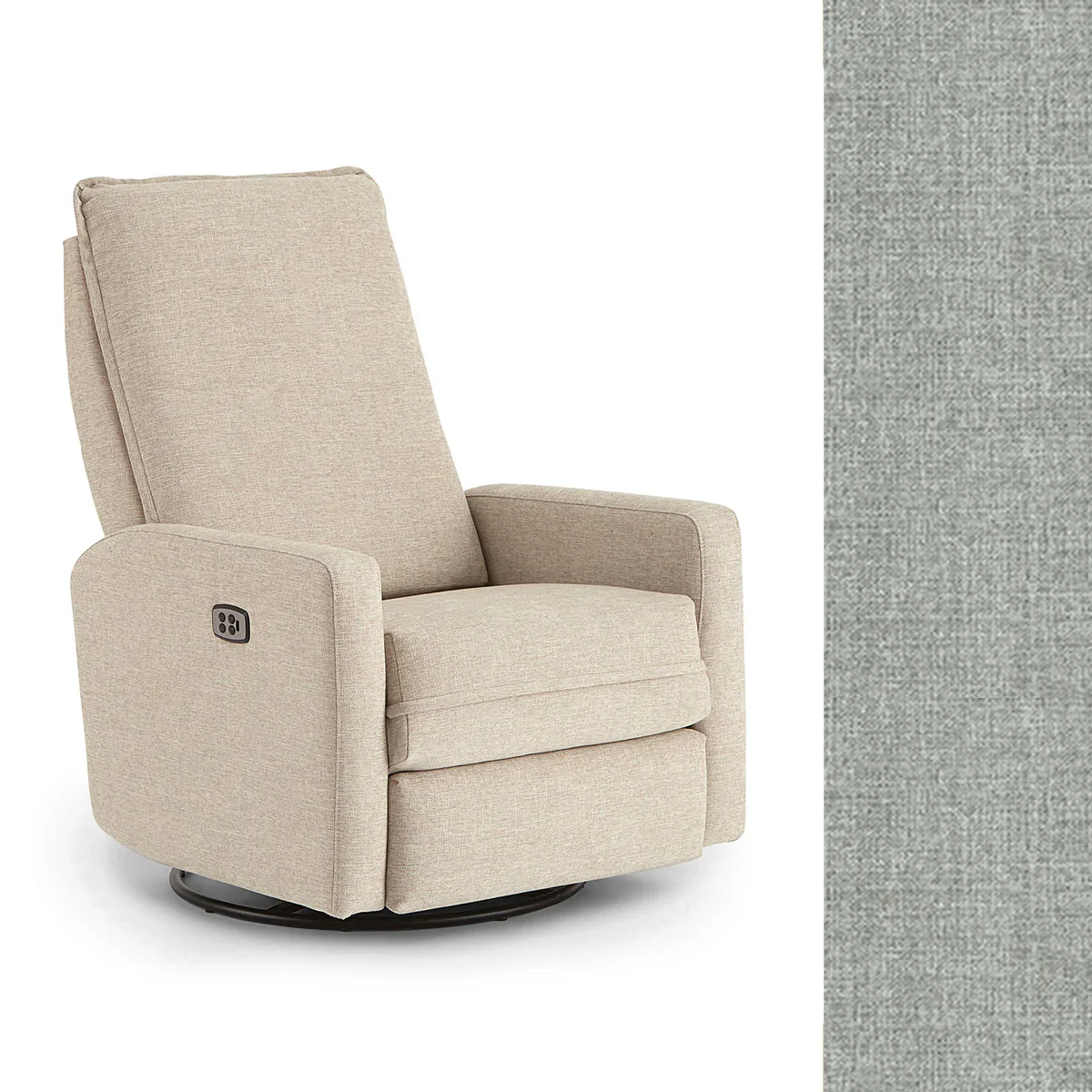 Storytime by Best Chairs Calli Power Tilt Headrest Swivel glider Recliner - Image 44