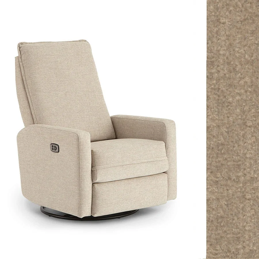 Storytime by Best Chairs Calli Power Tilt Headrest Swivel glider Recliner - Image 61