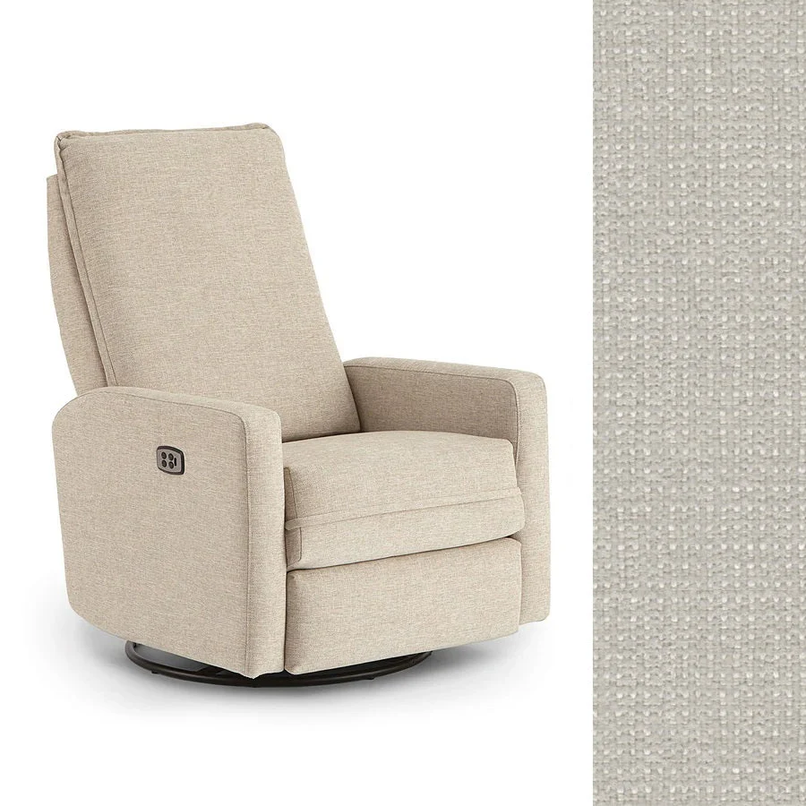Storytime by Best Chairs Calli Power Tilt Headrest Swivel glider Recliner - Image 68