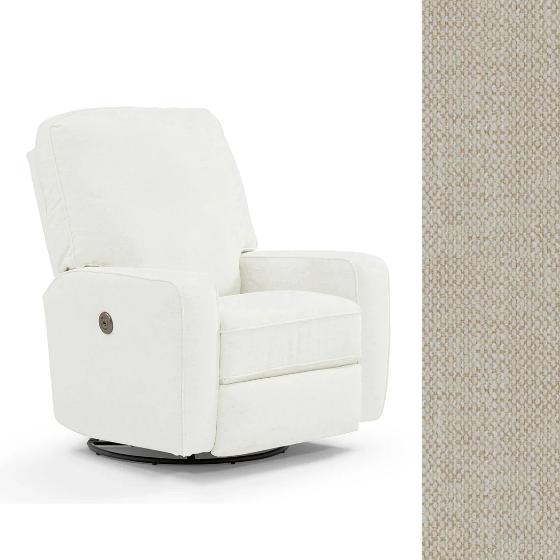 Storytime by Best Chairs Bilana Power Swivel Glider Recliner - Image 48