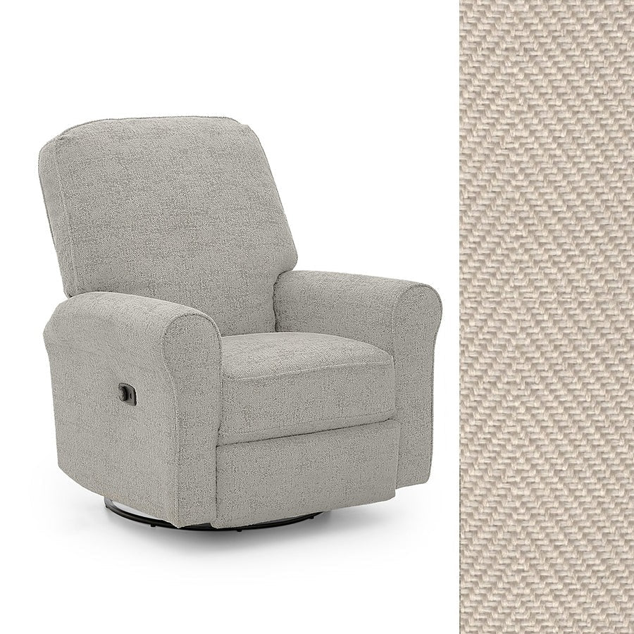 Storytime by Best Chairs Josey Power Tilt Headrest Swivel glider Recliner - Image 69