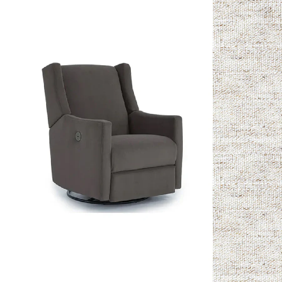 Storytime by Best Chairs Lillian Power Swivel Glider Recliner - Image 11
