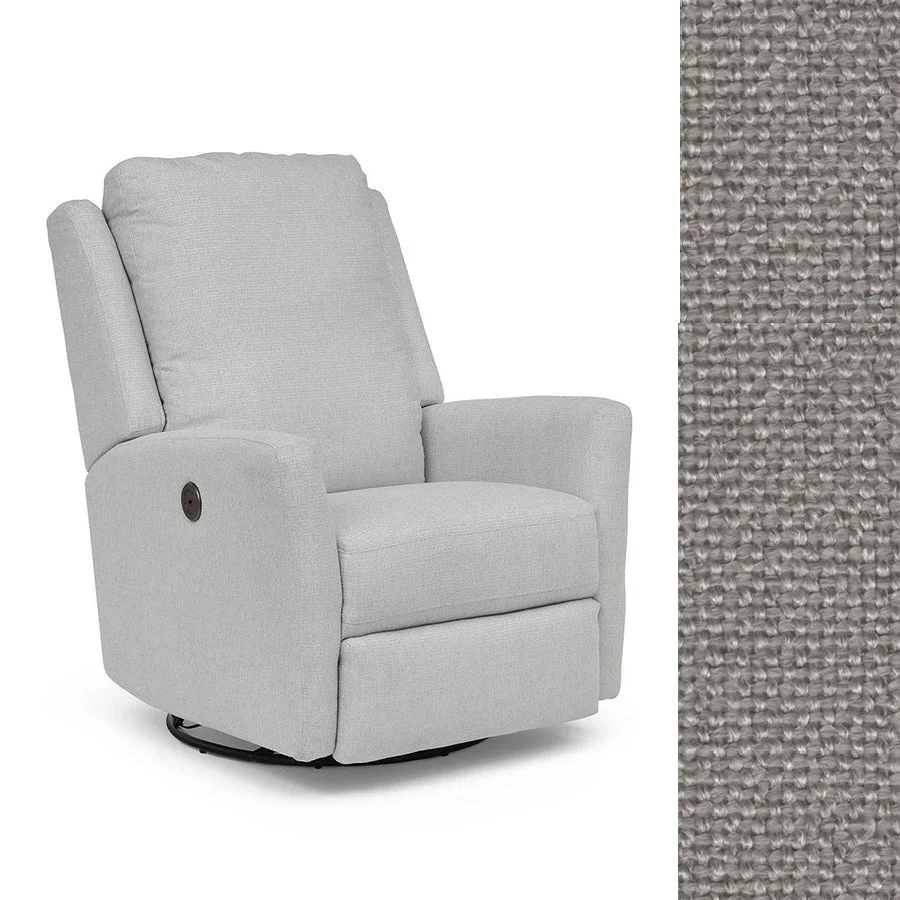 Storytime by Best Chairs Heatherly Power Swivel Glider Recliner - Image 62