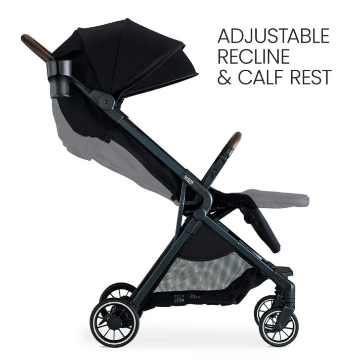 Britax Juniper Compact Stroller with One-Hand RapidFold - Raven Black - Image 14