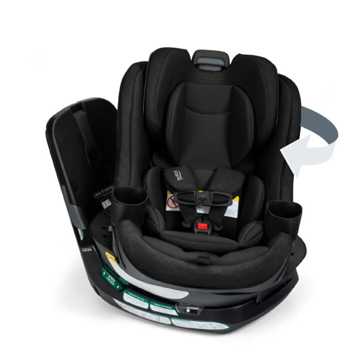 Britax Galaxy360 Slim Rotating Convertible Car Seat With SwivelSmooth Steel Ring