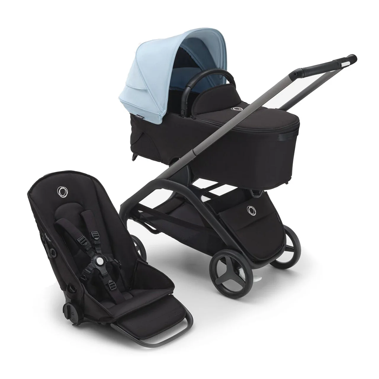 Bugaboo Dragonfly Seat And Bassinet Complete Stroller - Image 17