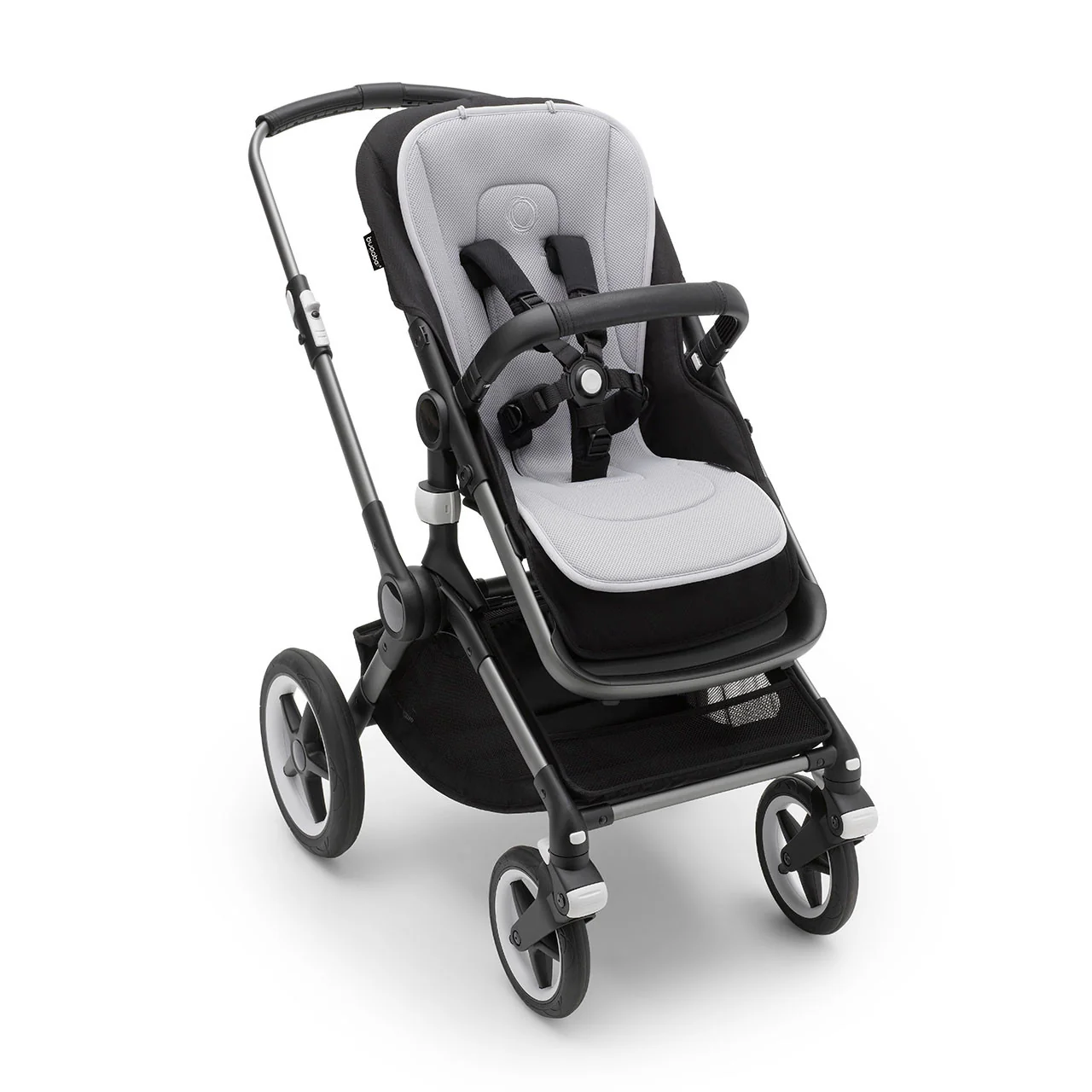 Bugaboo Dual Comfort Seat Liner Misty Grey - Image 5