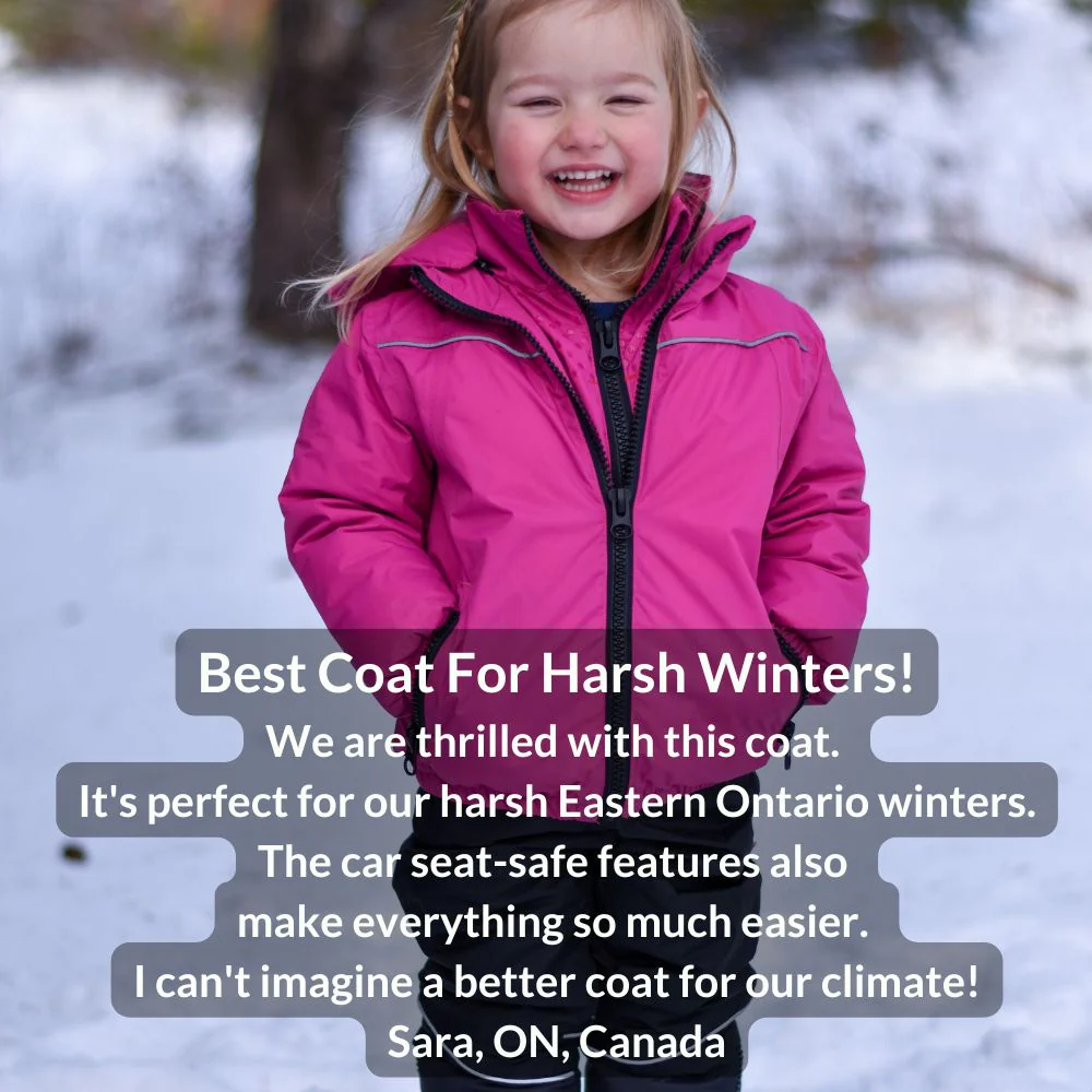 Onekid Car Seat Coat | The Road Coat Arctic - Purple - Image 8