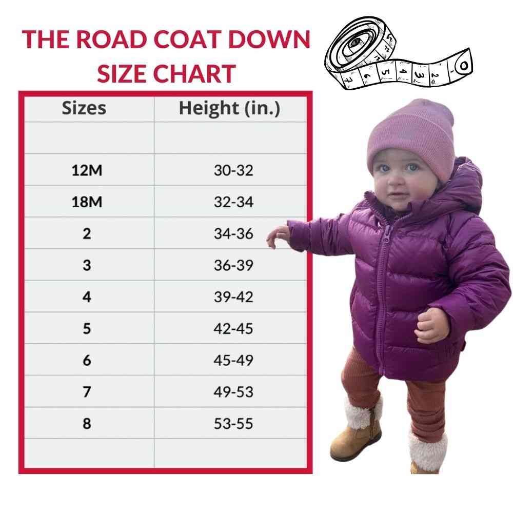 Onekid Car Seat Coat | The Road Coat Down - Plum - Image 7