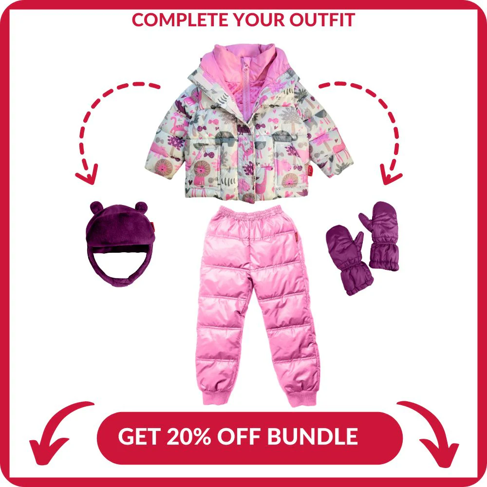 Onekid Car Seat Coat | The Road Coat Vegan - Safari Print - Image 9