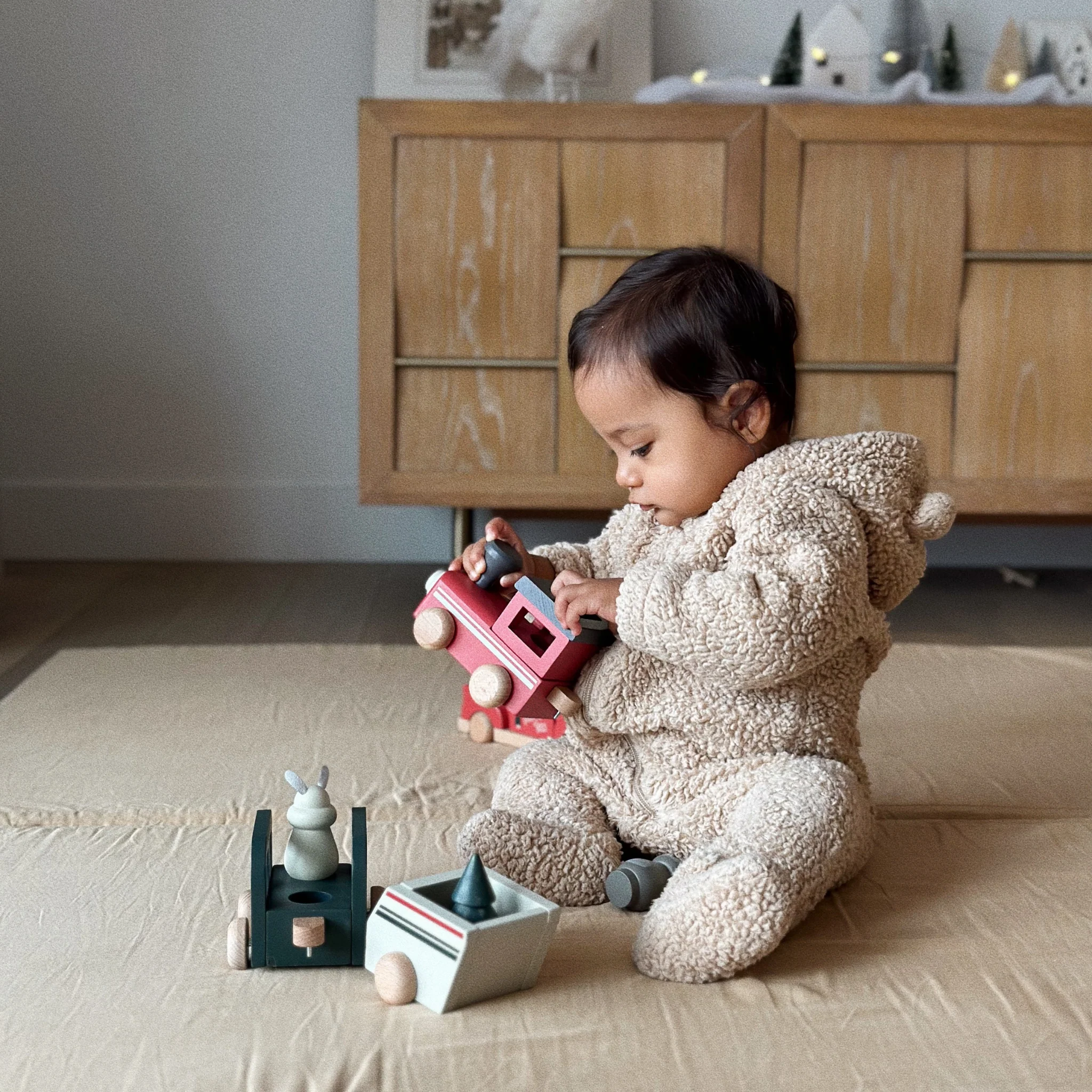 Toki Kids Cloud + Sandcastle Organic Cotton Mat - Image 11