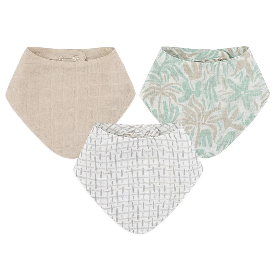Crane Baby 3-pc Bib Set - Image 7
