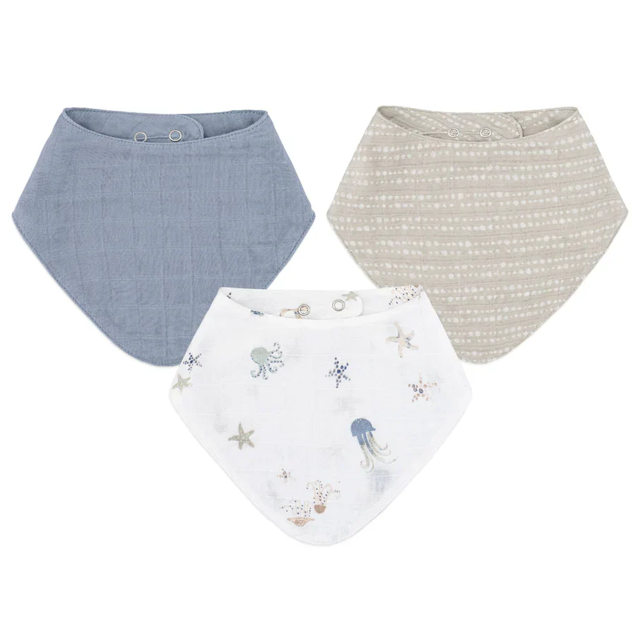 Crane Baby 3-pc Bib Set - Image 8