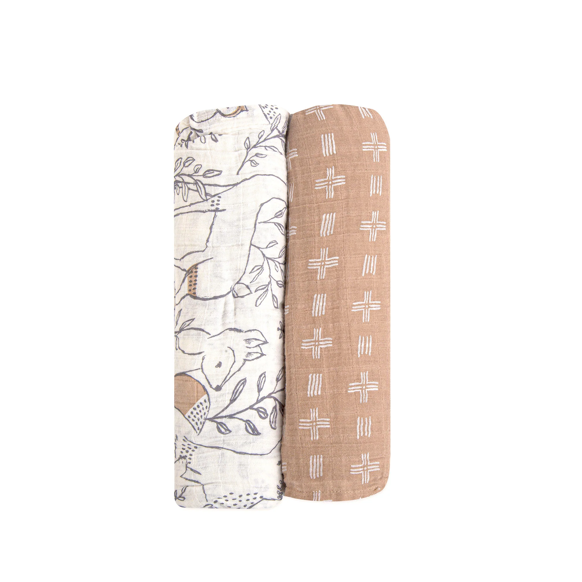 Crane Baby Swaddle Blanket Set - Image 6