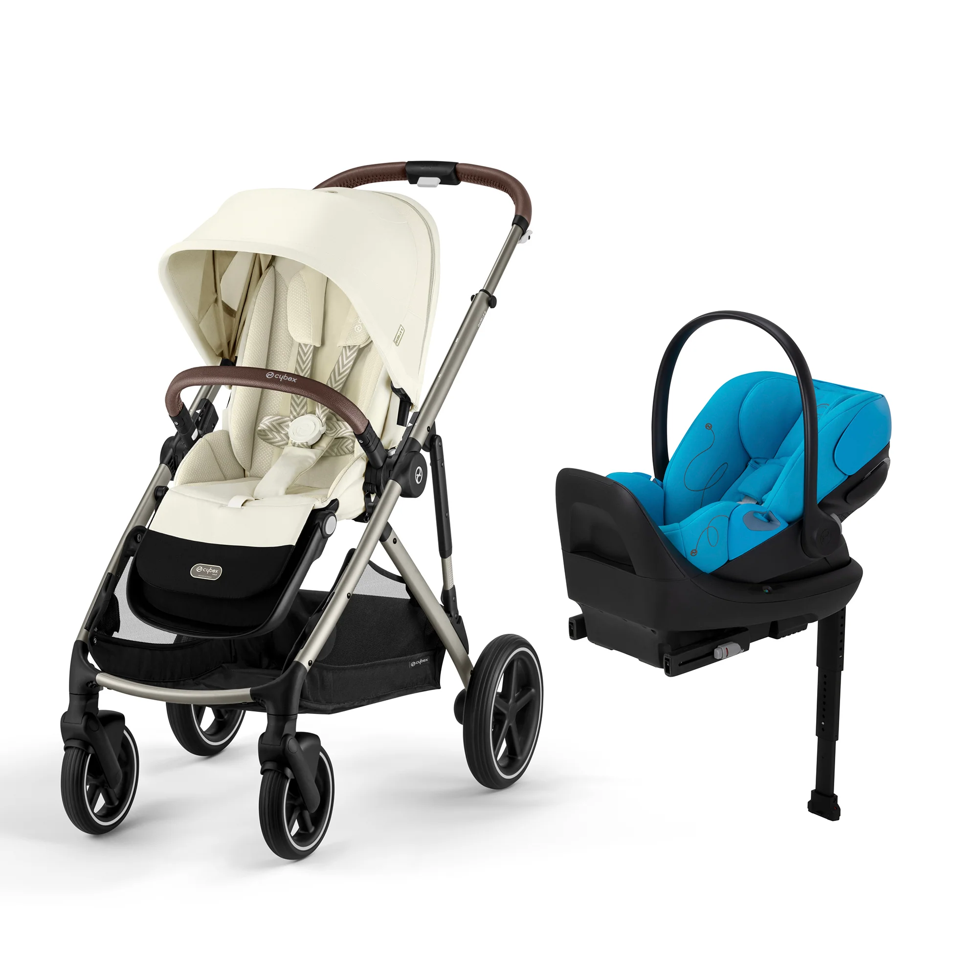 CYBEX Gazelle S 2 Stroller + Cloud G Lux Infant Car Seat Travel System - Image 25