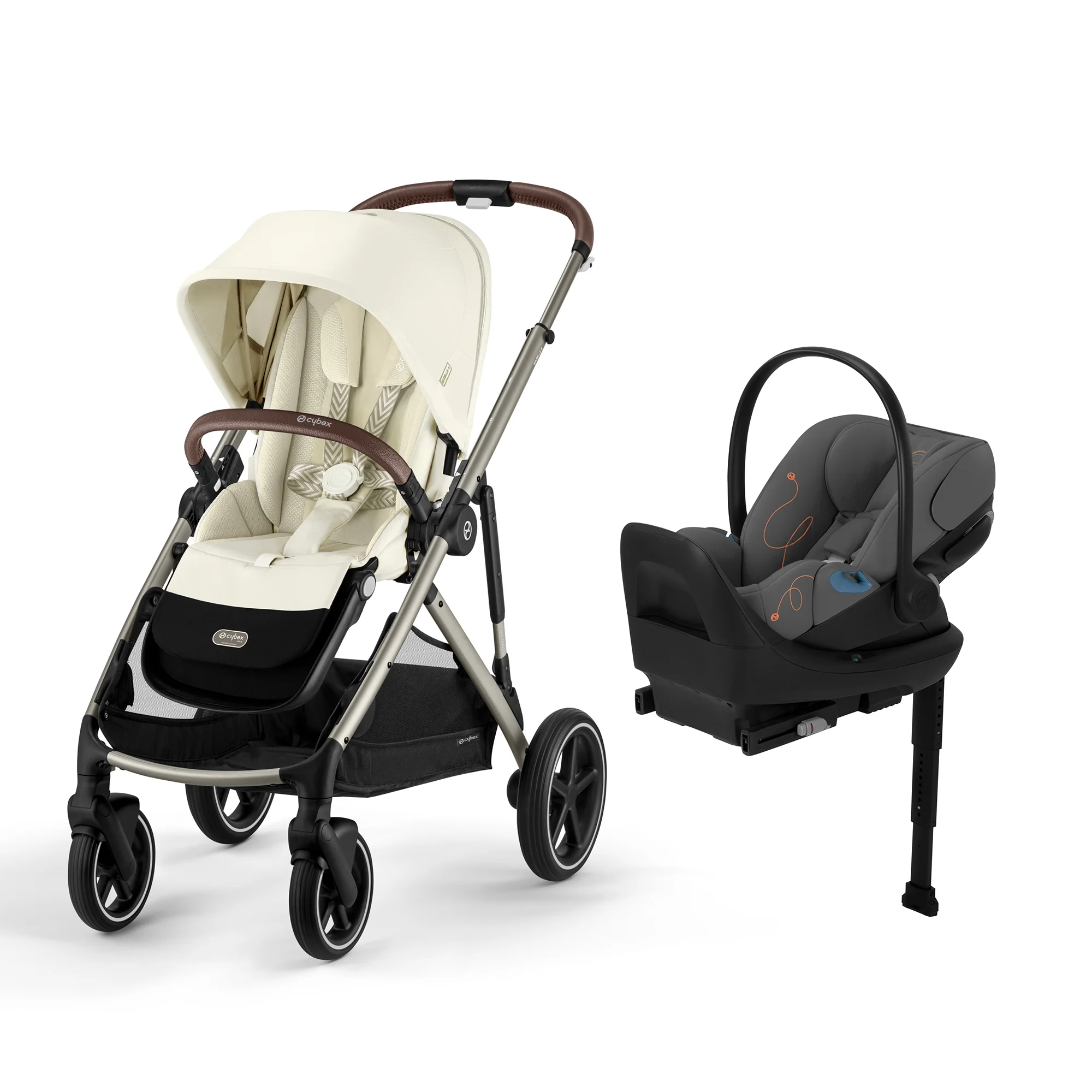 CYBEX Gazelle S 2 Stroller + Cloud G Lux Infant Car Seat Travel System - Image 27