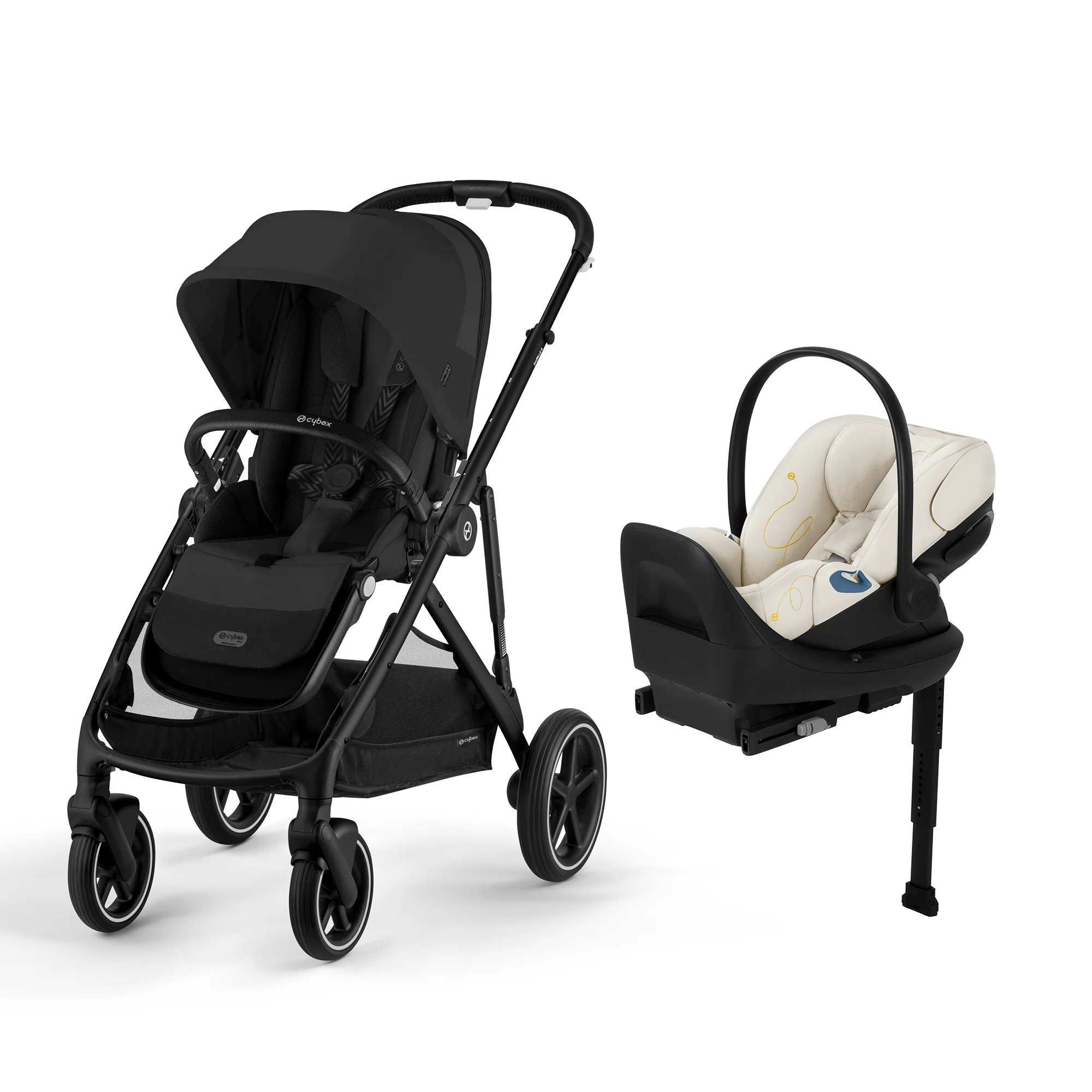 CYBEX Gazelle S 2 Stroller + Cloud G Lux Infant Car Seat Travel System - Image 8