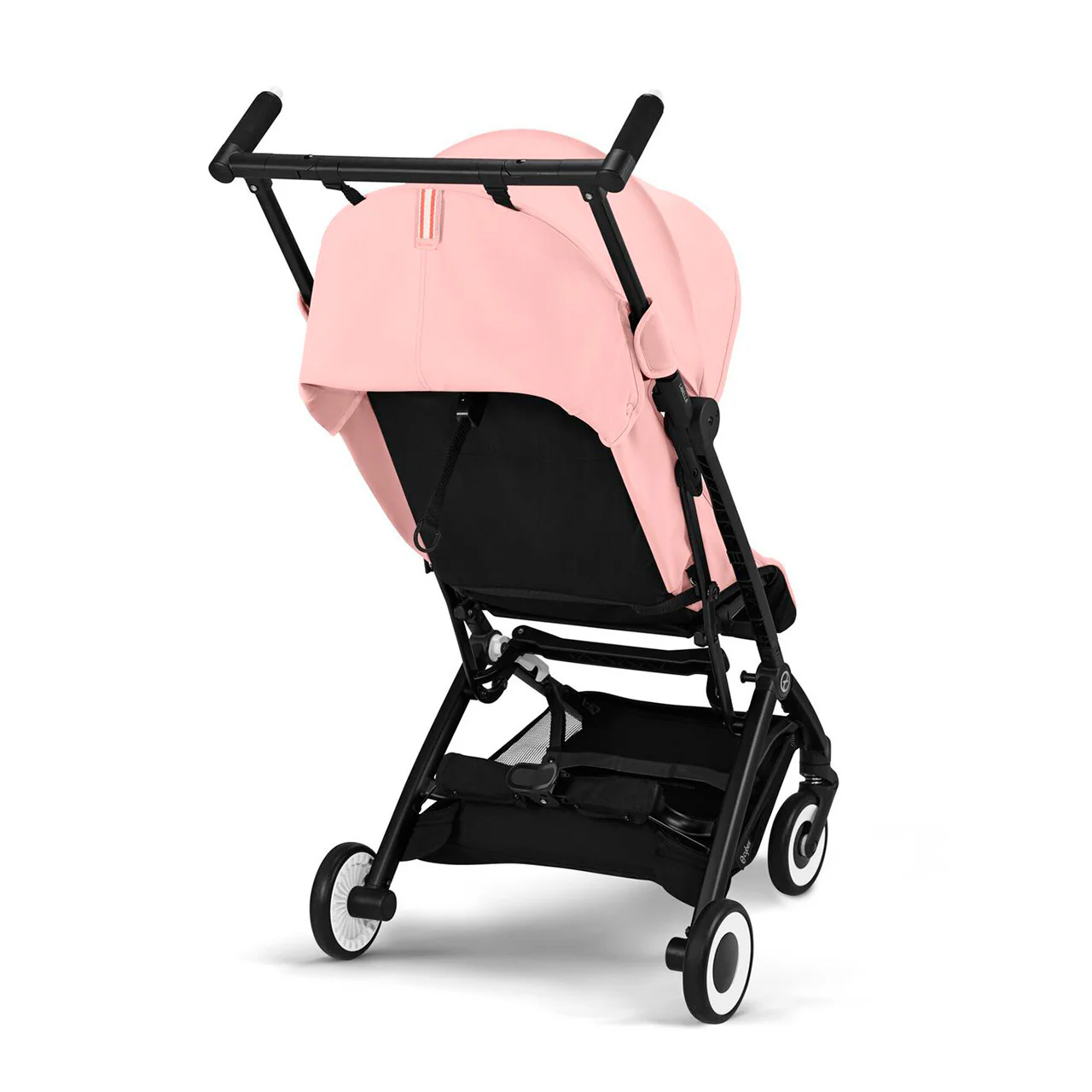 CYBEX Libelle 2 Stroller - Black Frame with Candy Pink Seat - Image 8
