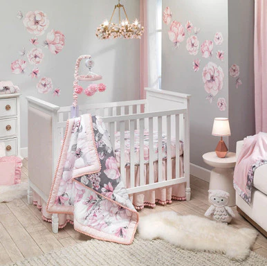 Lambs & Ivy Botanical Baby - Signature 4-Piece Bedding Set - Image 2