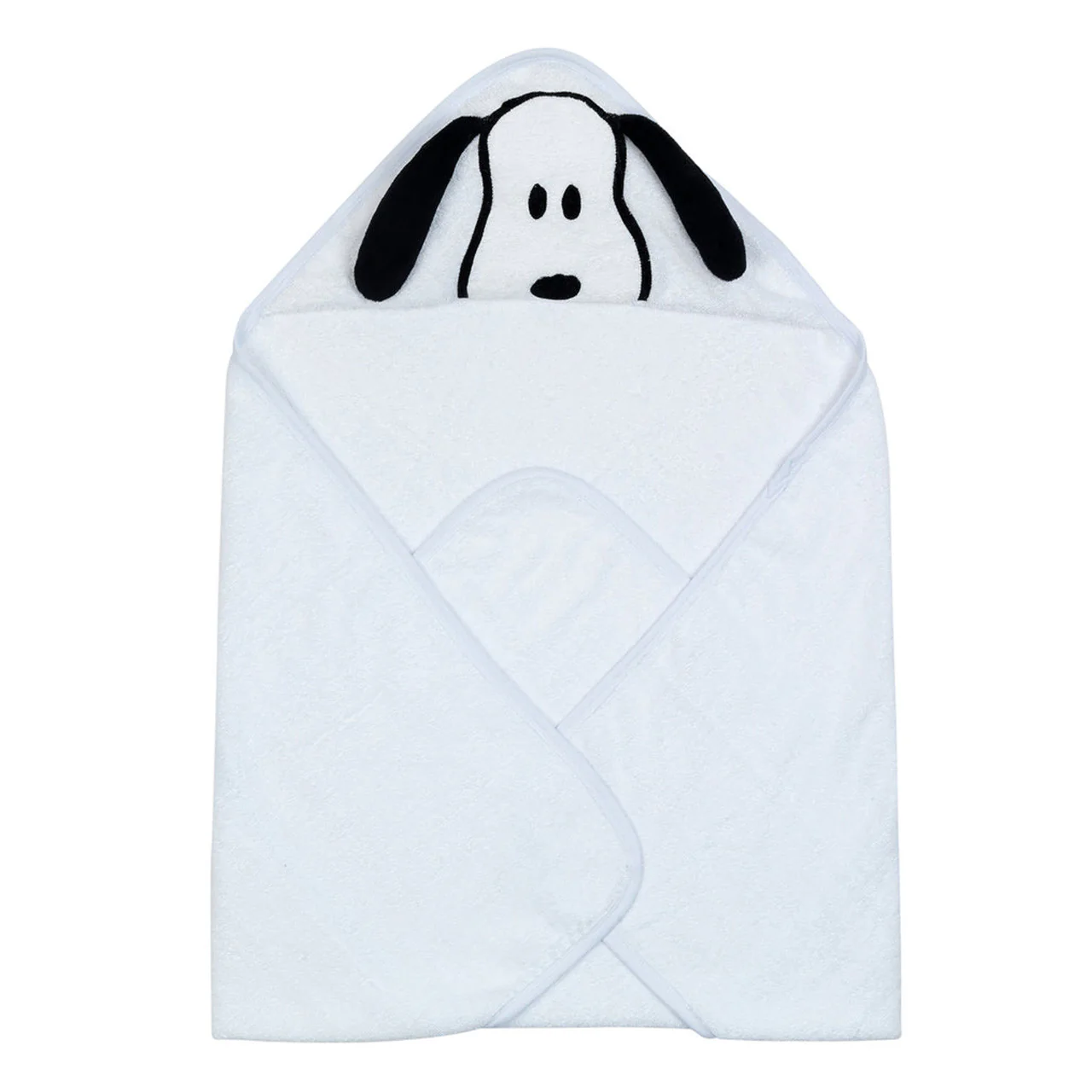 Lambs & Ivy Classic Snoopy Hooded Towel - Image 3