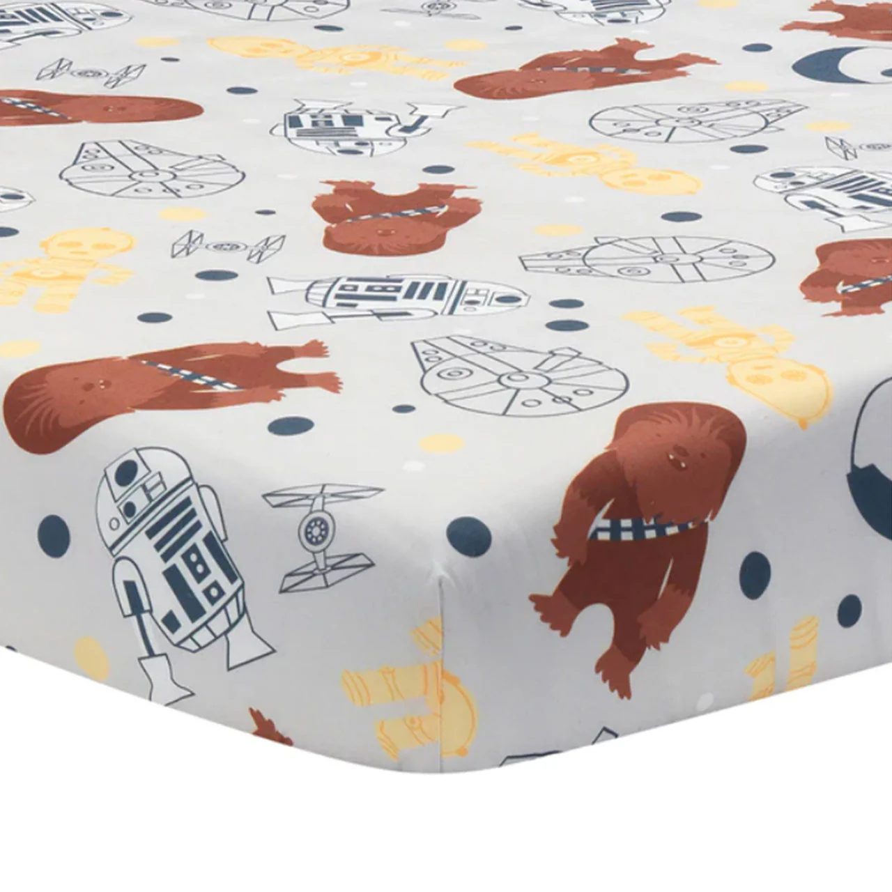 Lambs & Ivy Star Wars Millennium Falcon Sheet- Millennium Falcon - Image 3
