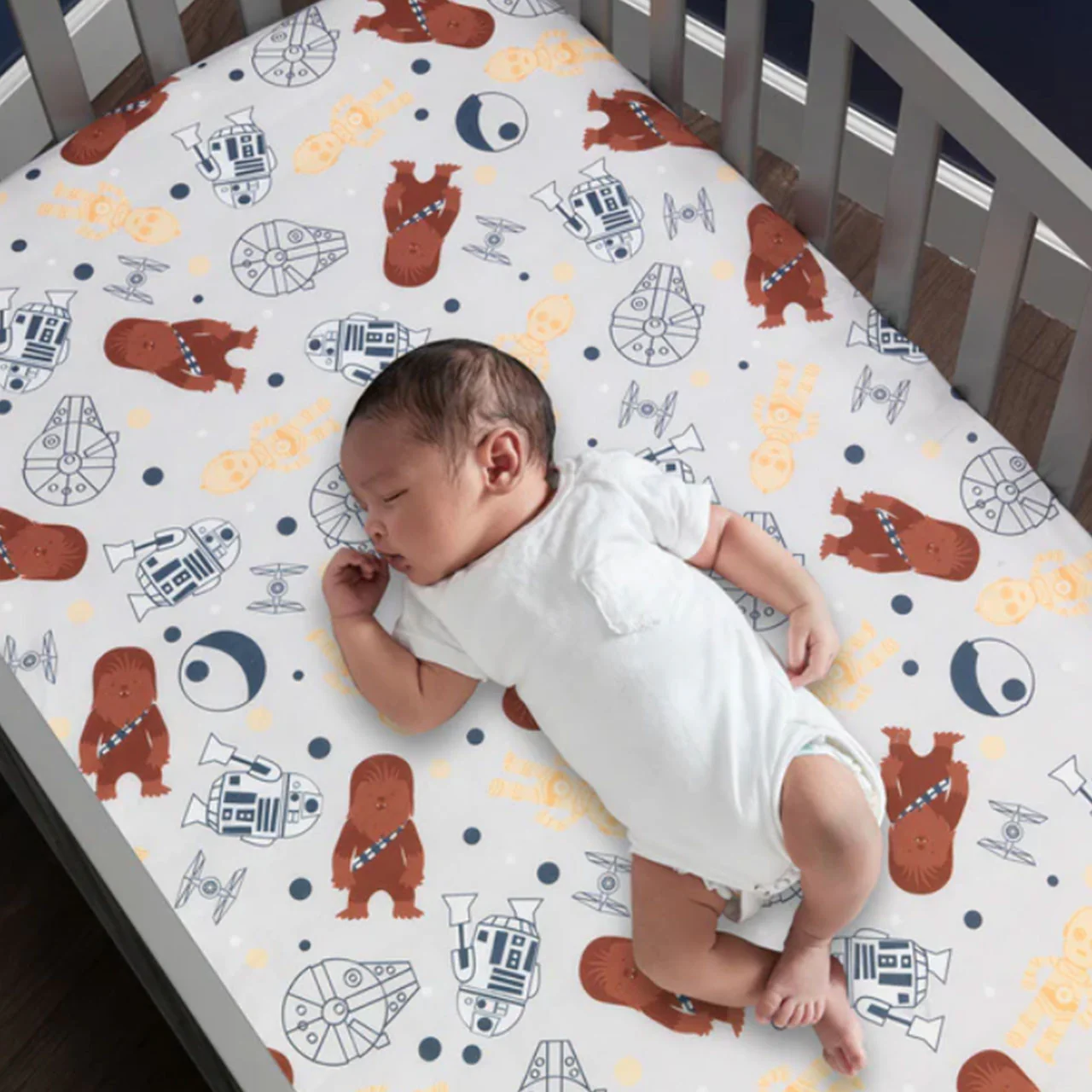 Lambs & Ivy Star Wars Millennium Falcon Sheet- Millennium Falcon - Image 4