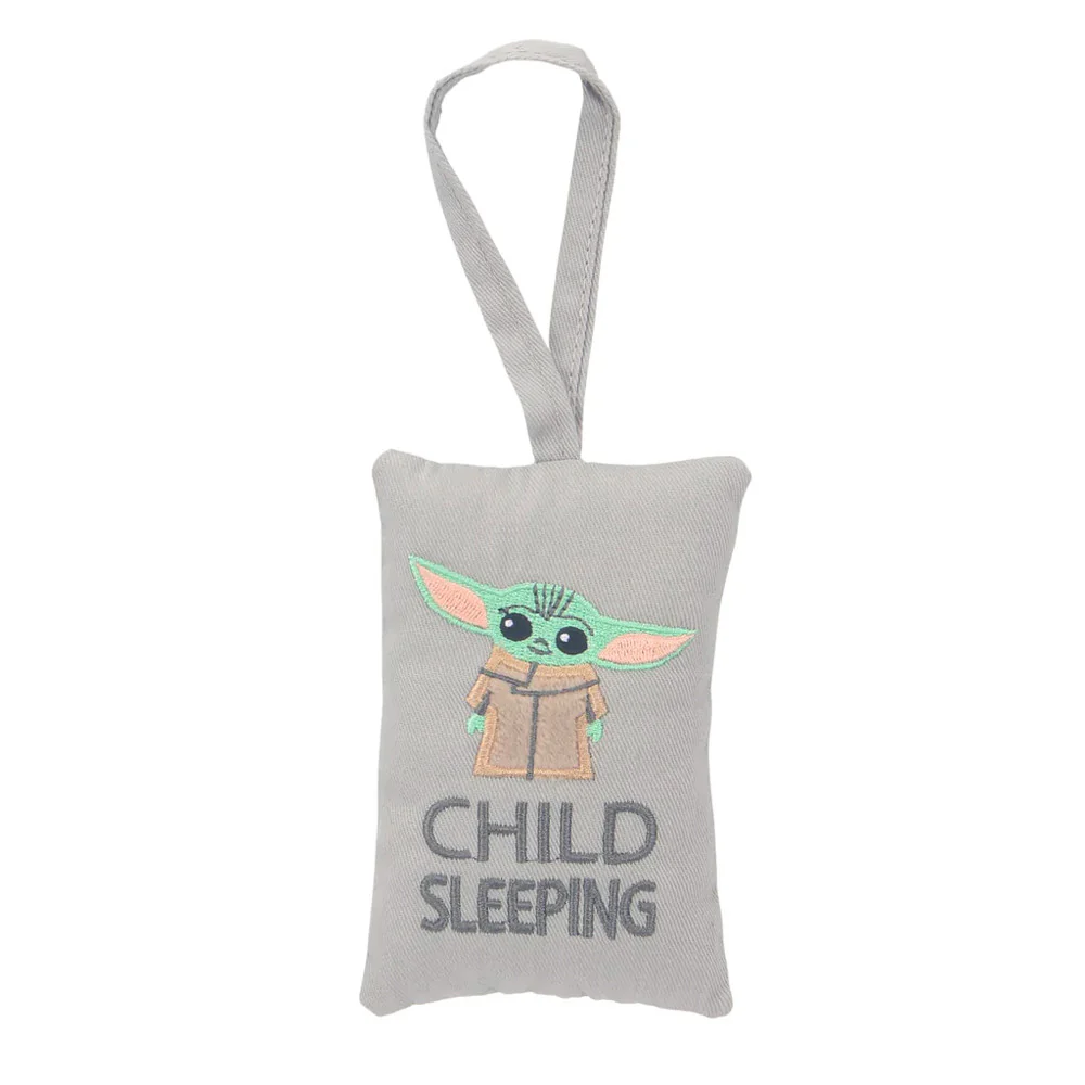 Lambs & Ivy The Child Baby Yoda Baby Yoda Lovey & Door Pillow Set - Image 7