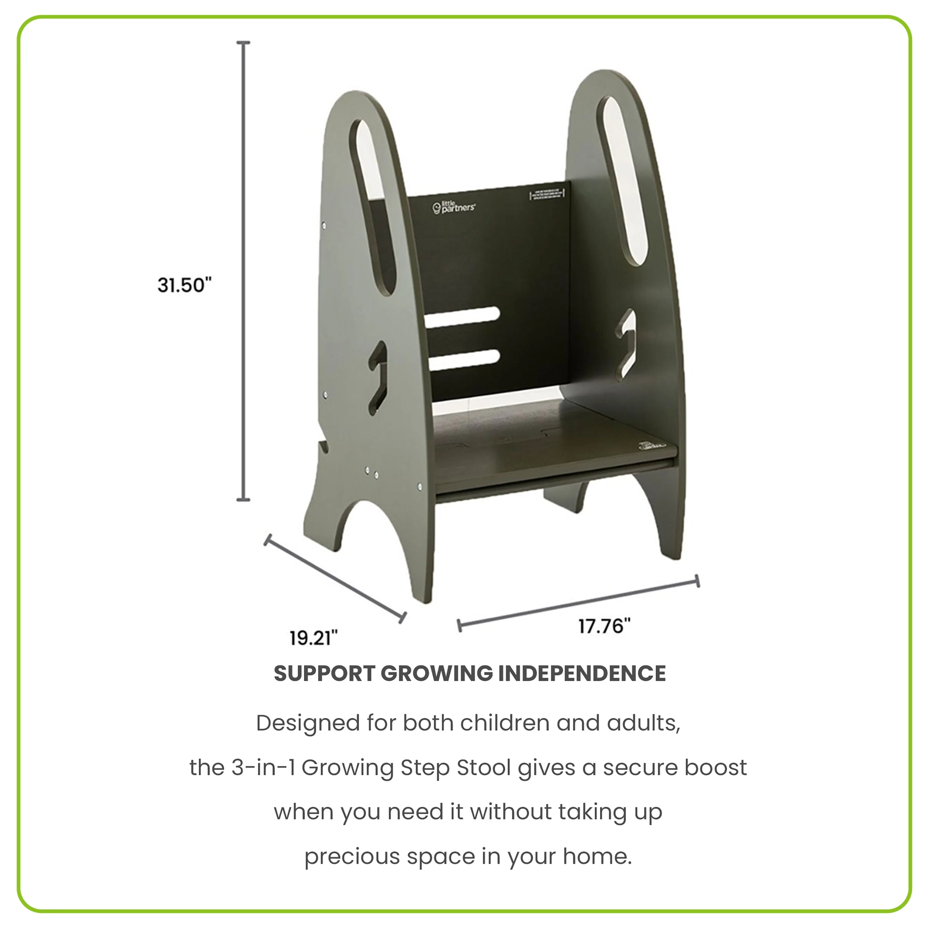 Little Partners 3-in-1 Growing Step Stool - Image 41