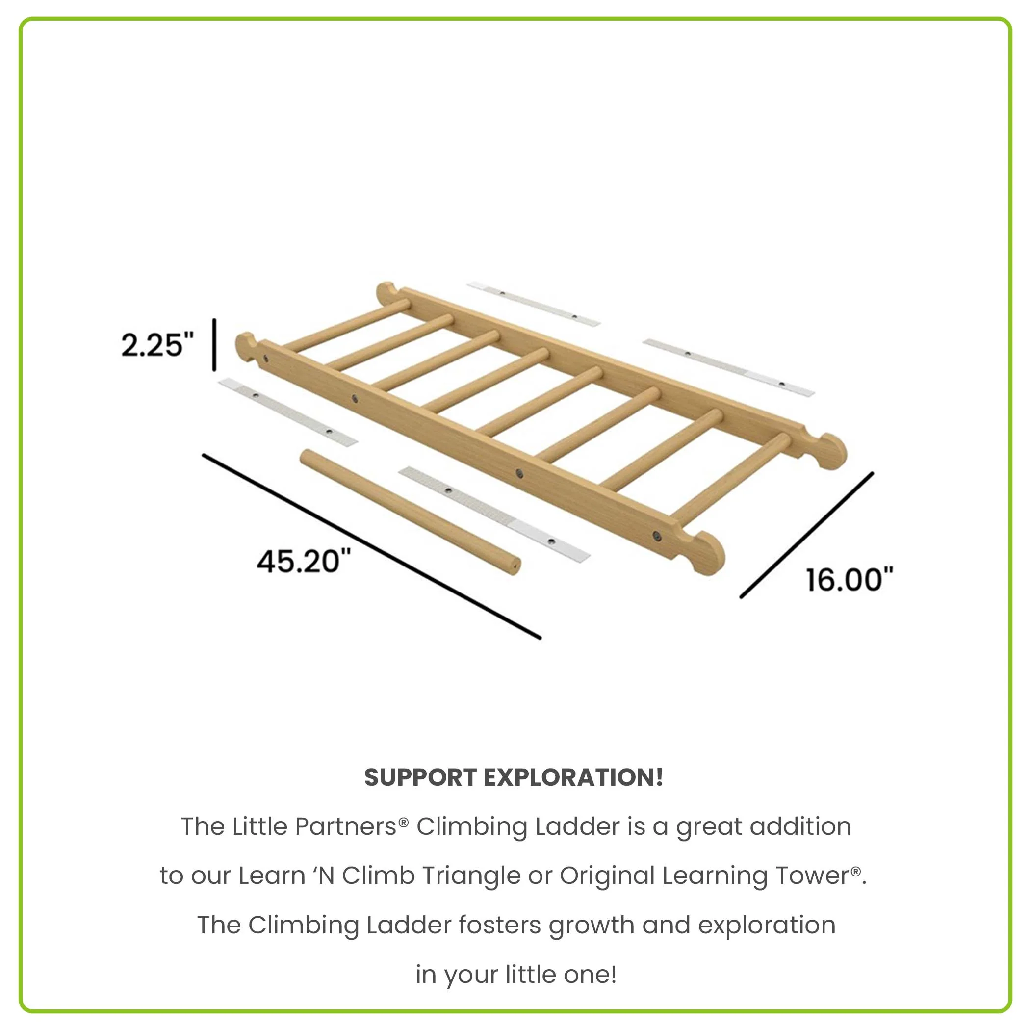 Little Partners Climbing Ladder - Image 6