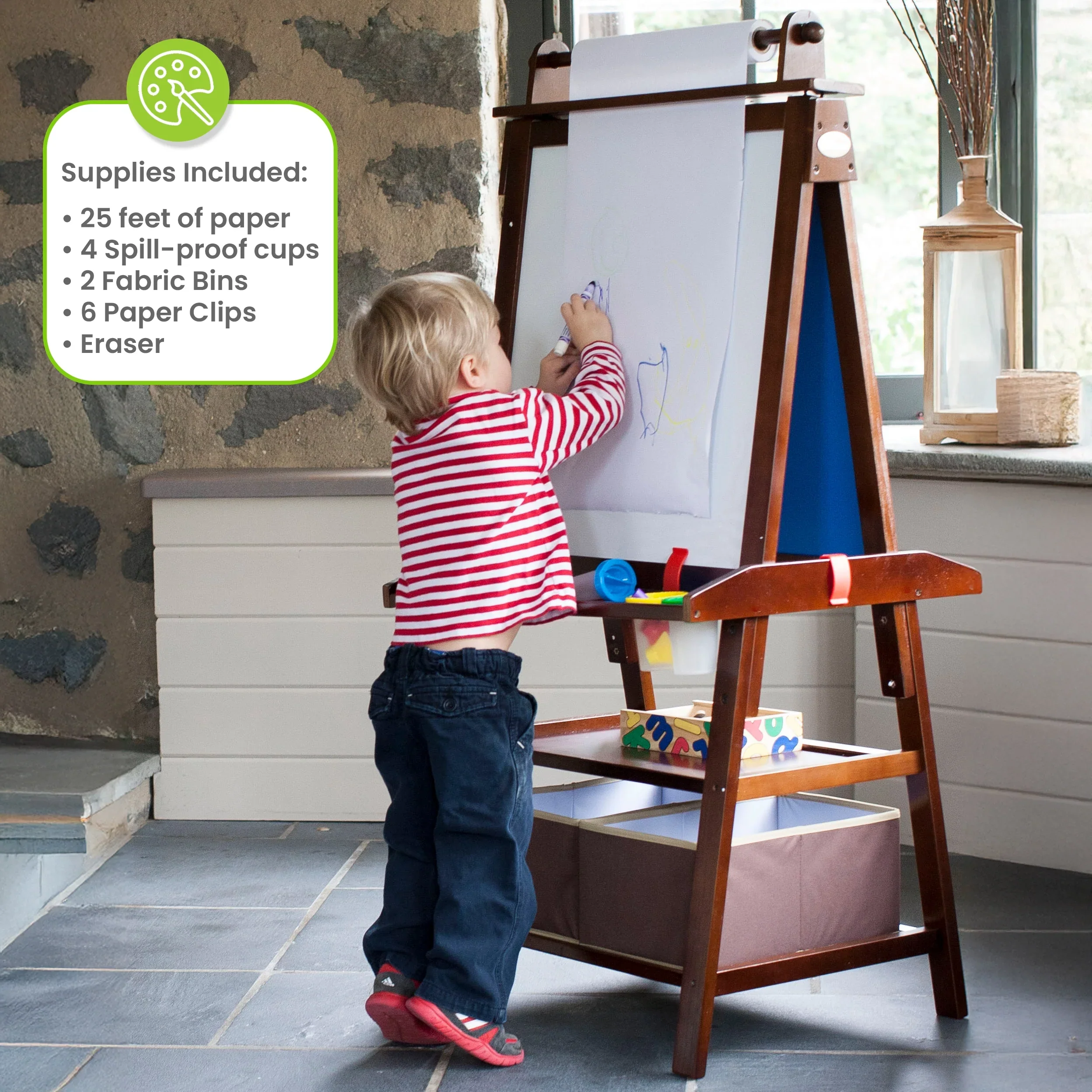 Little Partners Deluxe Learn & Play Art Center - Image 19