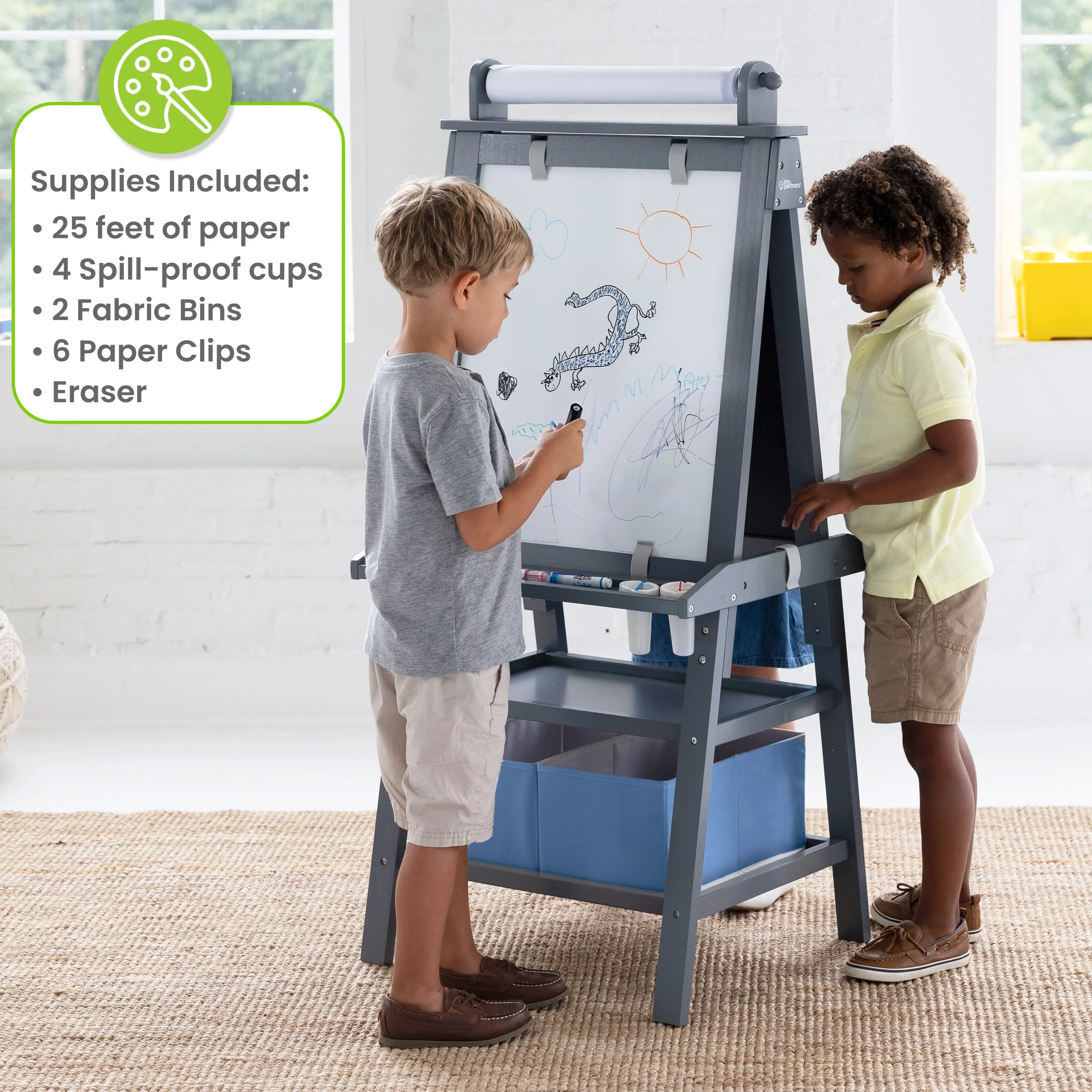 Little Partners Deluxe Learn & Play Art Center - Image 44