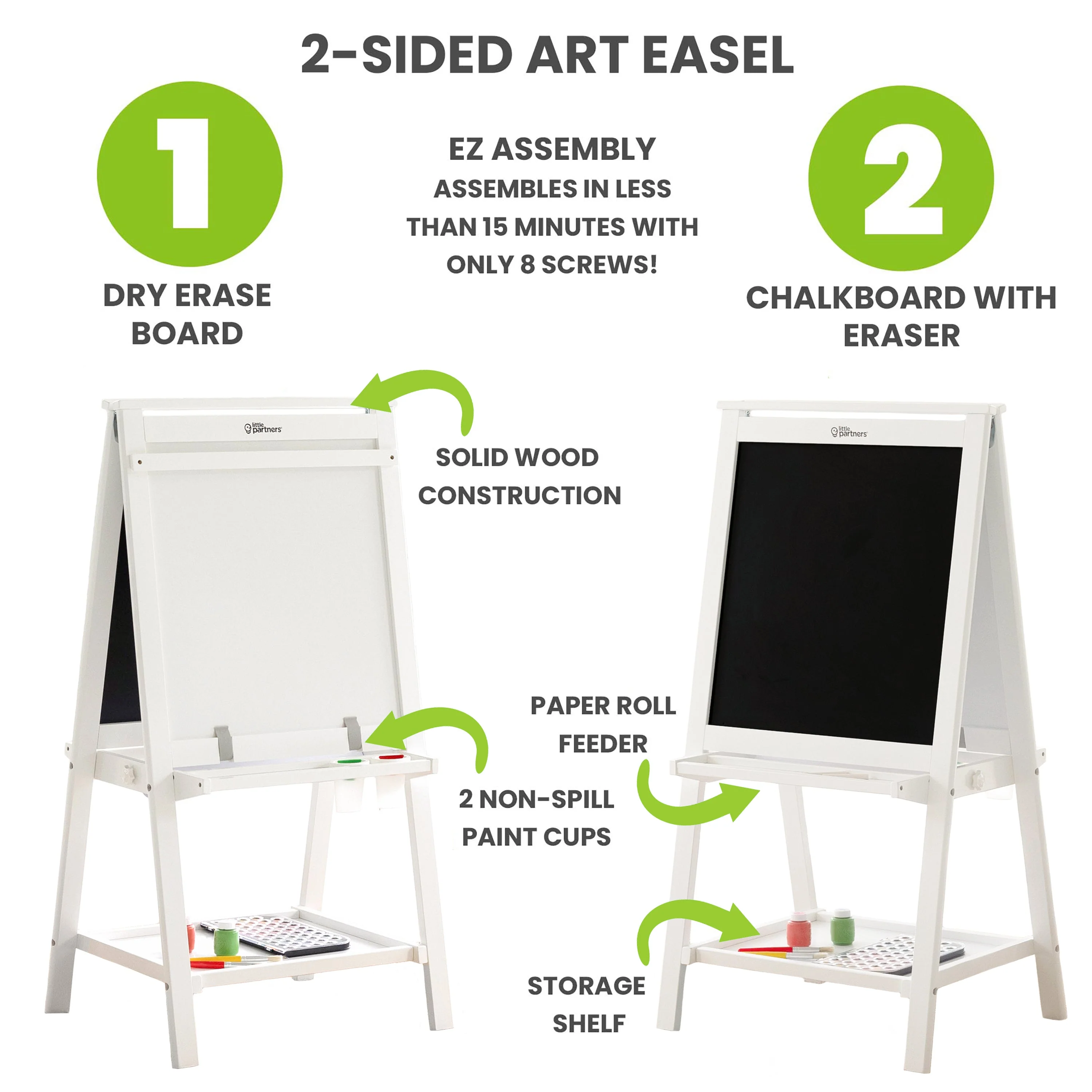 Little Partners Folding Artist EZ Easel - Image 18