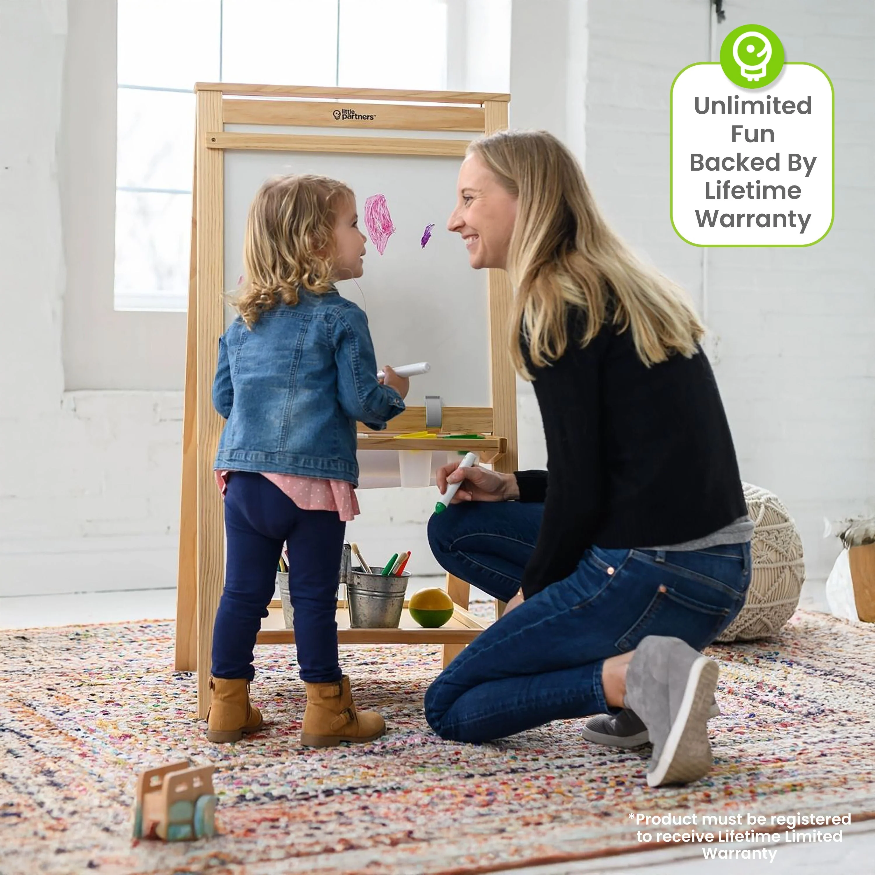 Little Partners Folding Artist EZ Easel - Image 6