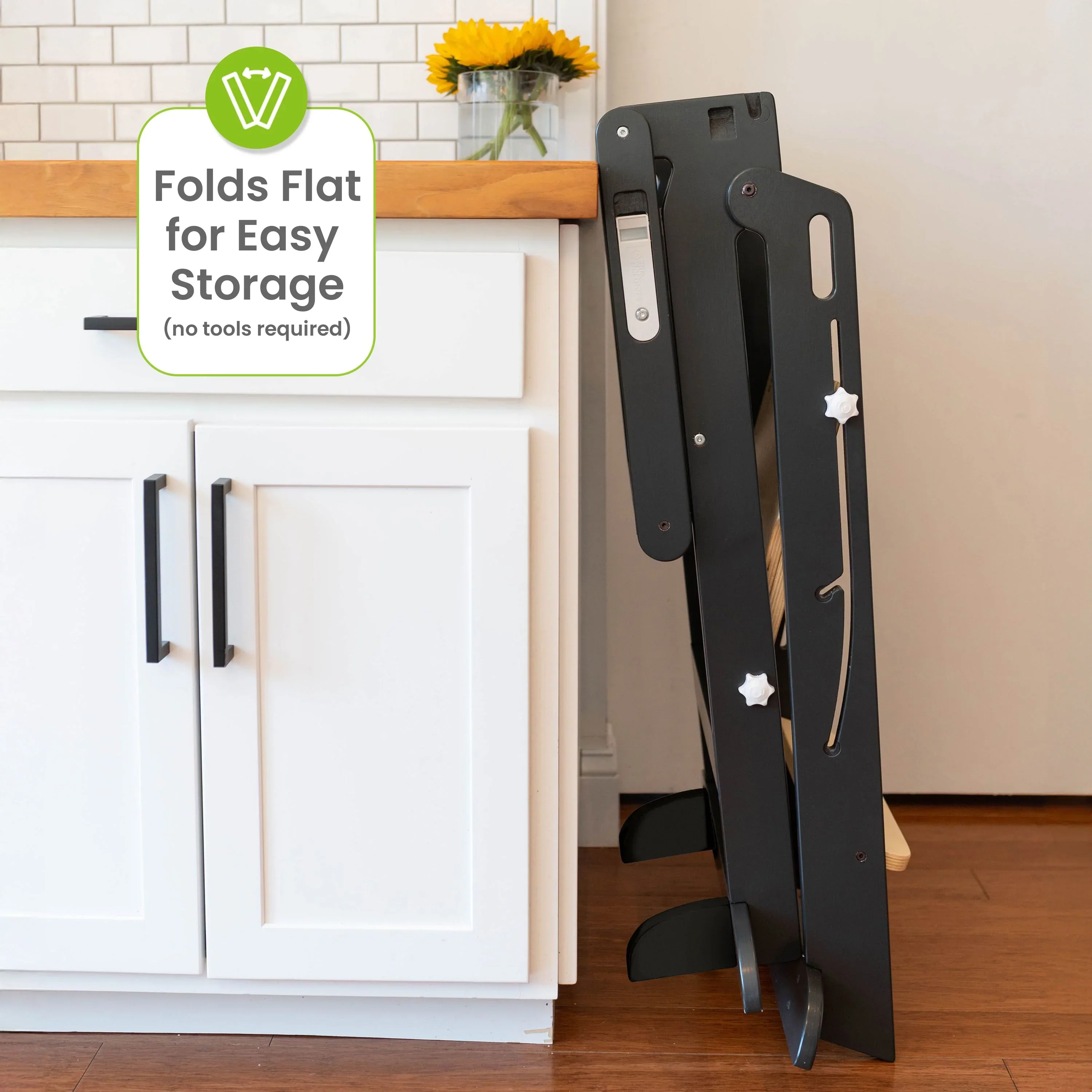 Little Partners Learn 'N Fold Learning Tower® Toddler Tower - Image 34