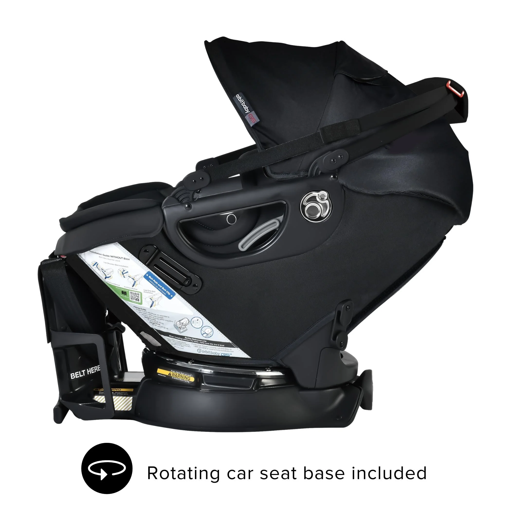 Orbit Baby M+ Stroll, Lounge, & Ride Travel System - Image 62