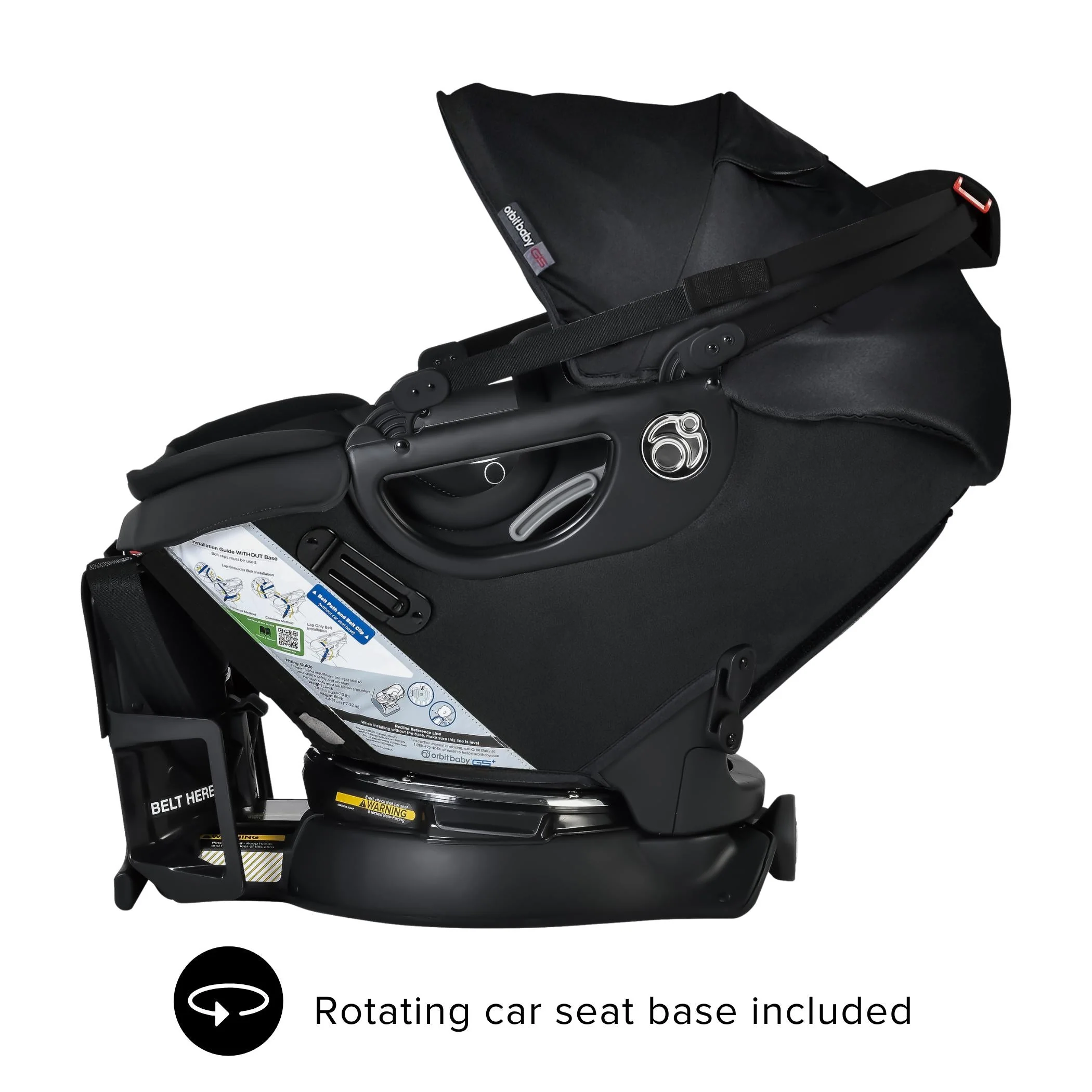 Orbit Baby M+ Stroll, Lounge, & Ride Travel System - Image 98