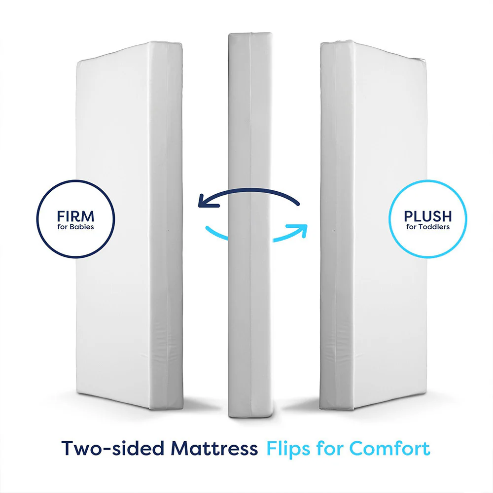 Moonlight Little Dreamer Mini Crib Mattress - 5" dual sided 24x38x5 - Image 7
