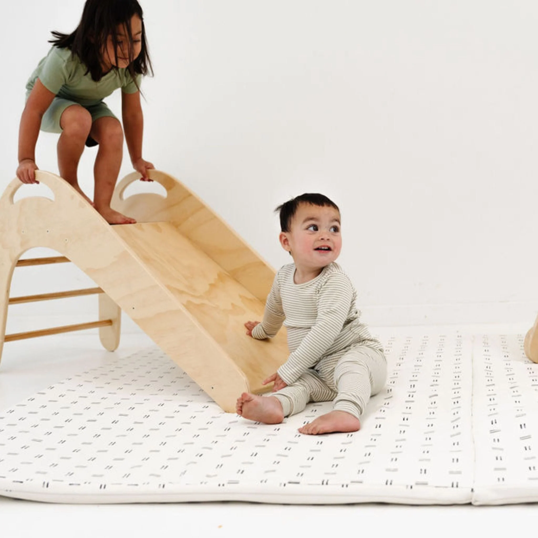Toki Kids Mudcloth Vegan Leather Mat - Image 16