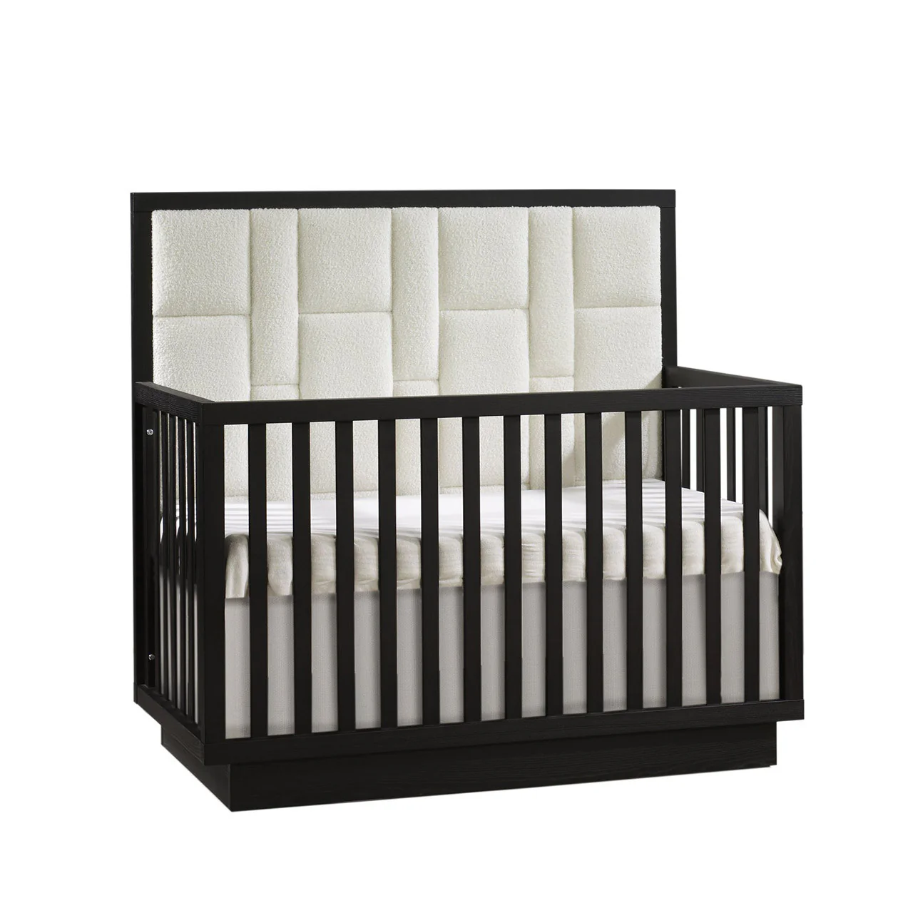 Natart Como Crib-To-Double With Upholstered Panel Boucle Beige - Image 6