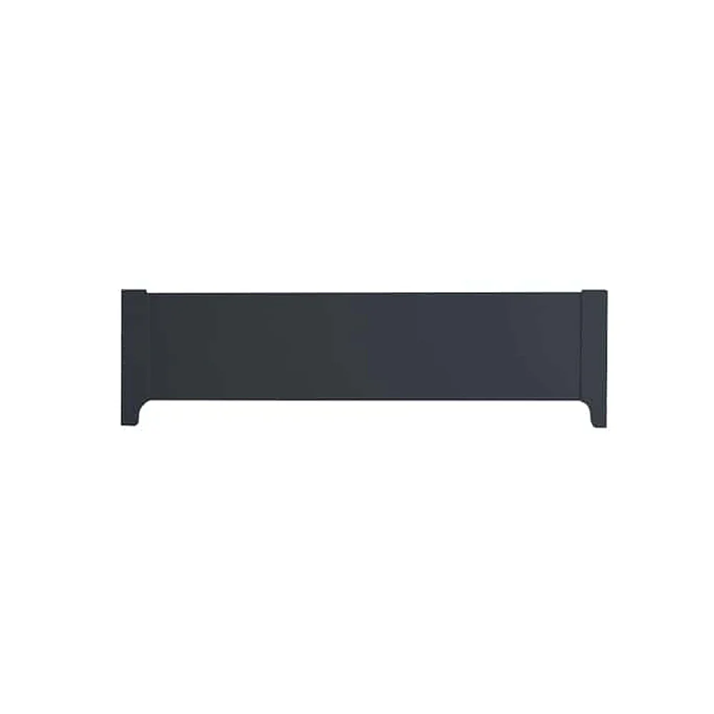 Natart Como Naturale Double Bed 54" with Low profile Footboard & Rails - Image 2