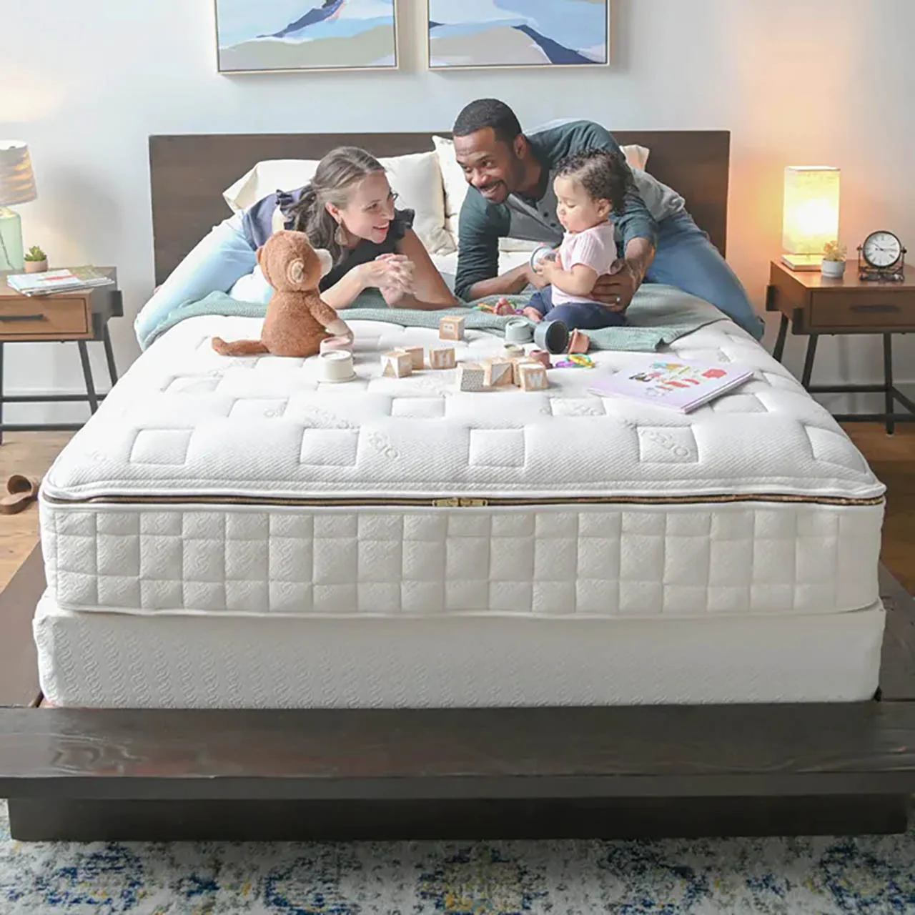 Naturepedic Queen DELUXE Mattress in Natural - Image 7